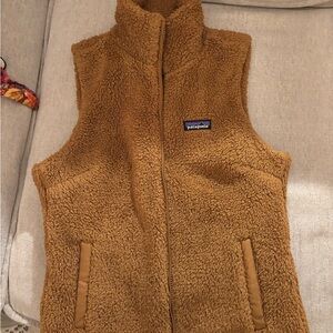 Patagonia Tan Fleece Jacket